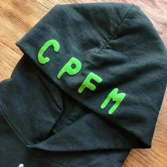 Coachella 2022 Cactus Plant Flea Market Weekend 2 Olive Green Hoodie Sweater - Picture 9 of 16